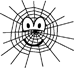 Spinneweb emoticon  