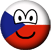 Tsjechische Republiek emoticon vlag 