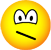 Verwarde emoticon  