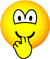 Vinger zuigende emoticon  