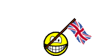 Akrotiri vlag zwaaien smile  geanimeerd