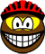 Fietser smile modderig 