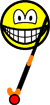 Hockey smile  