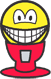 Kauwgomballenautomaat smile  