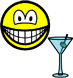 Martini drinkende smile  