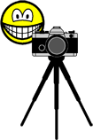 Fotograaf smile met driepoot 