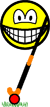 Veld hockey smile  