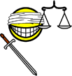 Vrouwe Justitia smile  