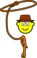 Cowboy lasso buddy icon