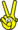 Vredes teken buddy icon