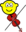 Viool spelende buddy icon