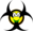 Biohazard emoticon