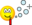 Bellenblazende emoticon