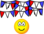 Vlaggetjes emoticon