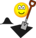 Gravende emoticon