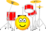 Drumstel emoticon