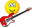 Electrische gitaar emoticon