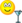 Martini drinkende emoticon