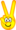 Vredes teken emoticon