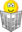 Krant lezende emoticon
