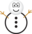 Sneeuwpop emoticon