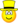 Gele hoed emoticon