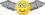 Gevleugelde engel emoticon