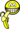 Banaan etende smile