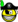 Piraat met papegaai smile