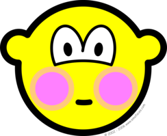 Blushing buddy icon