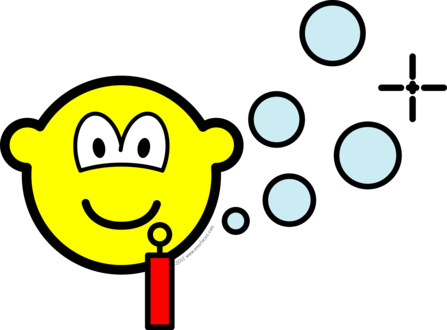Bellenblazende buddy icon