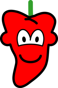 Chili pepper buddy icon