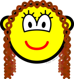 Krullend haar buddy icon