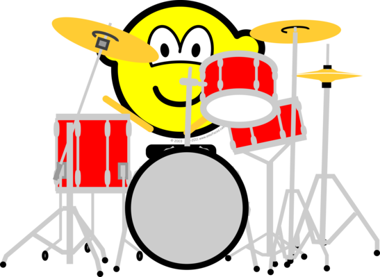 Drummende buddy icon