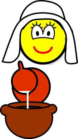 Melk meisje buddy icon