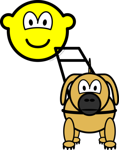 Blindegeleidehond buddy icon
