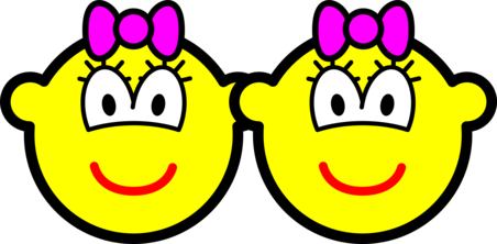 Identieke tweeling buddy icon