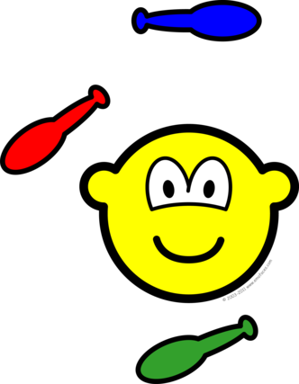 Jonglerende buddy icon