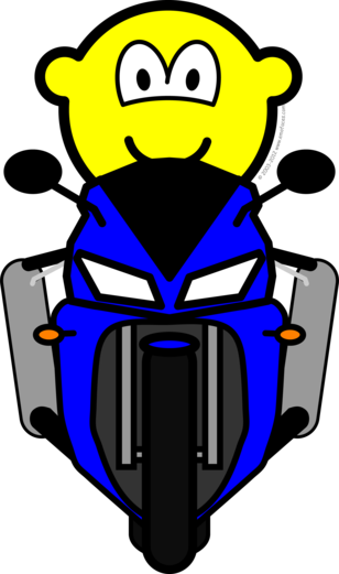 Motor rijdende buddy icon