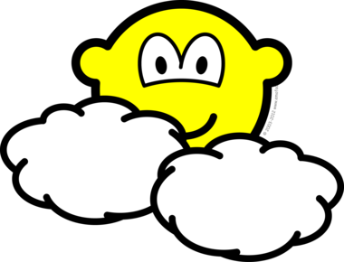 Gedeeltelijk bewolkte buddy icon