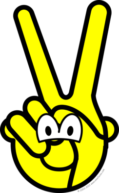 Vredes teken buddy icon