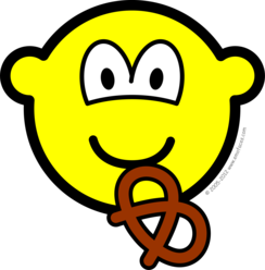 Pretzel etende buddy icon