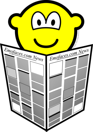 Krant lezende buddy icon
