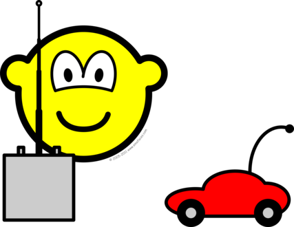 Afstandsbestuurbare auto buddy icon