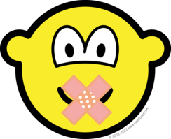 Zwijgende buddy icon
