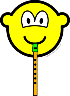 Tinnen fluit buddy icon