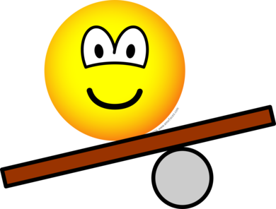 Balanceerbord emoticon
