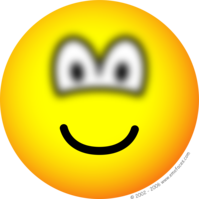 Blurry eyed emoticon