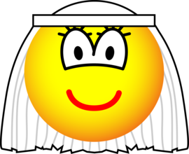 Bruid emoticon