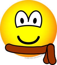 Bruine band emoticon